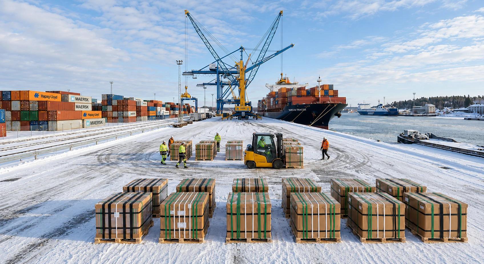PP Strapping Band Exporter Finland — Greenstrix Supply